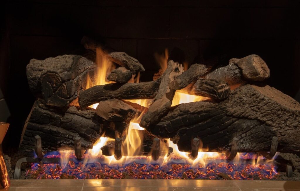 gas fireplace burner